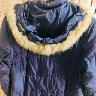 ロングダウンコート LLサイズの画像