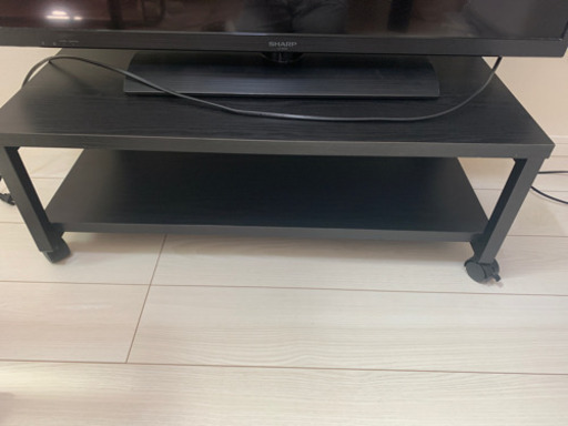 【横浜市保土ヶ谷区】SHARP40V型　液晶テレビ　テレビ台付き※引き取りに来てくれる方限定