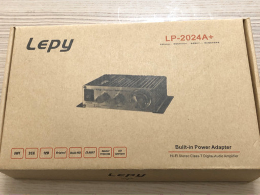 【取引決定】新品、LepyデジタルアンプLP-2024A+