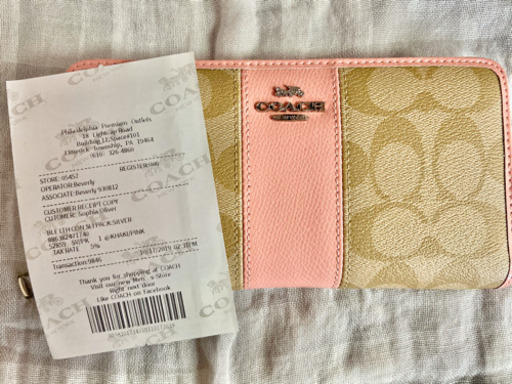 【新品未使用】COACH 長財布 正規品 母の日