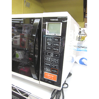 【石窯 東芝 オーブンレンジ 17L 2016年製】庫内フラット インバーター850W 250℃ ER-K3 ホワイト系 アイボリー系 白色系 TOSHIBA 電子レンジ 本郷通店 石窯 東芝 オーブンレンジ 17L 2016年製】庫内フラット インバーター