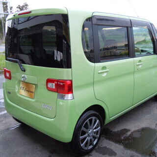 必見！車検あり！！マスカットグリーン！！ダイハツ　Ｈ２３　タント　Ｌ　社外アルミホイールの画像