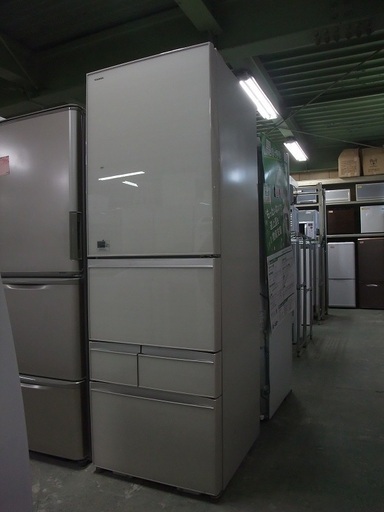 R0985) 東芝 5ドア GR-J43GXV(ZC) 2015年製! 冷蔵庫 410L 店頭取引大歓迎♪
