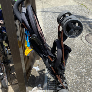 ベビーカー　ベビーバギー　バギーFANロング　B型ベビーカー　36ヶ月まで　フロントバー付きの画像