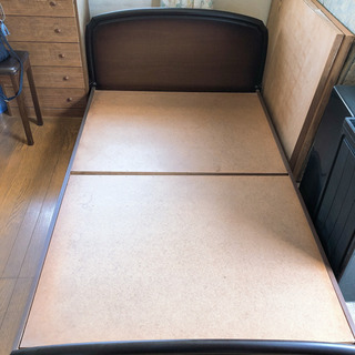 セミダブル　ベッドフレーム　トヨタベッド の画像