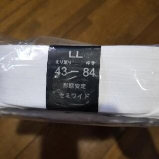 ワイシャツ・LLサイズ・白・ほぼ未使用品の画像