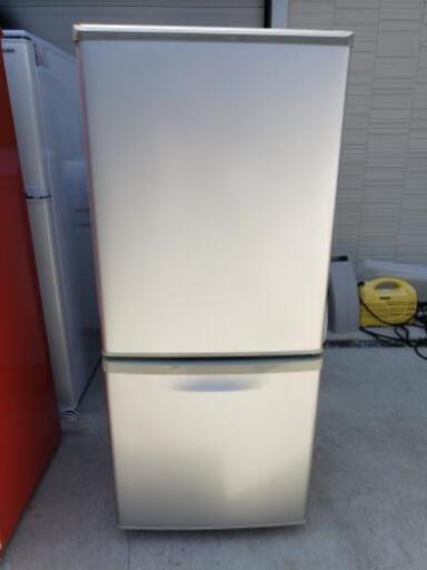 Panasonic パナソニック 2ドア ノンフロン冷凍冷蔵庫 NR-B142W 138L シルバー 2009年製