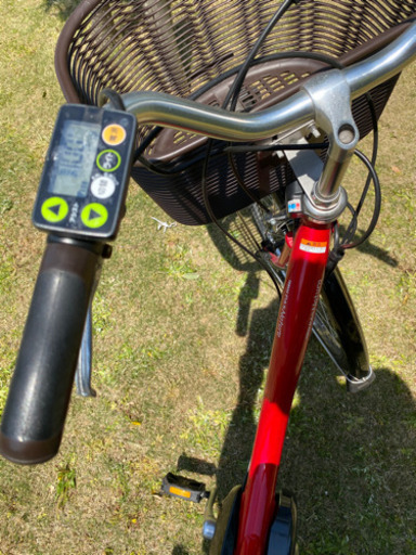美品！ヤマハ電動アシスト自転車　チャイルドシート付き