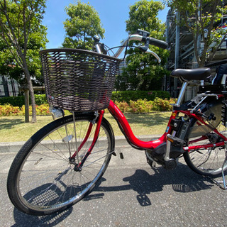 美品！ヤマハ電動アシスト自転車　チャイルドシート付き