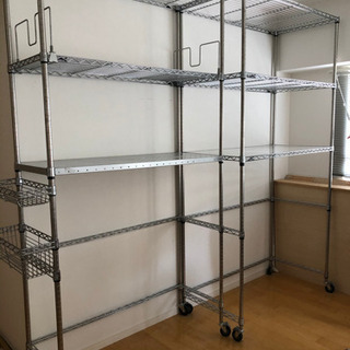 ホームエレクタ HOME ERECTA スチールラック二個セット