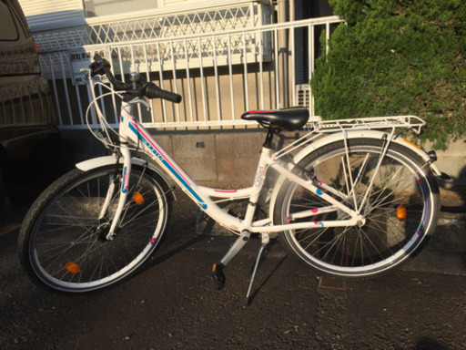 女の子用自転車(8歳〜13歳) ドイツブランド?? 21段ギア
