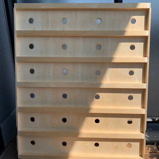 無印良品　2段ベッドの床板　すのこ