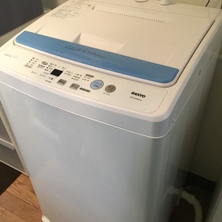 洗濯機 無料　＜SANYO ASW-60BP(W) ＞　※12月...
