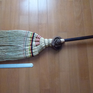 手作り　ほうき