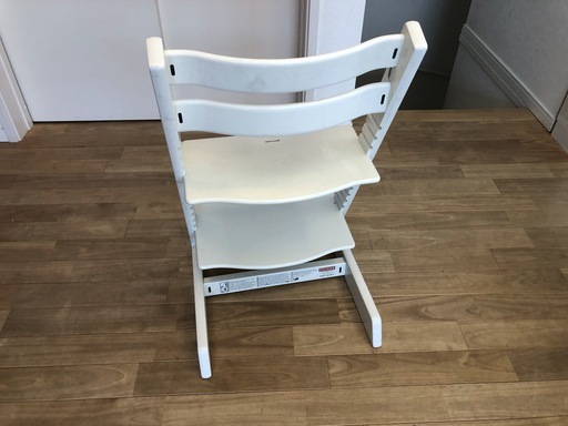 ストッケ　トリップトラップ　美品 ストッケ（STOKKE）トリップトラップ ホワイト