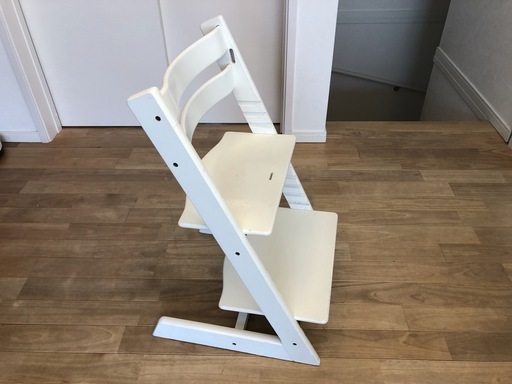 さえさま専用】STOKKE トリップトラップ ホワイト 1脚 さえさま