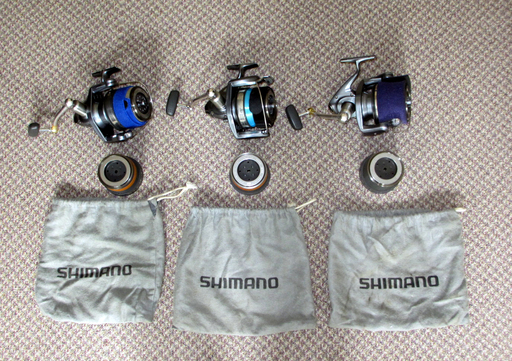 シマノ　遠投用　リール　SUPER　AERO　XT-SS　３台セット