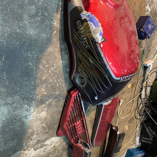 cbr400f 塗装ベース　外装セット　コック付き