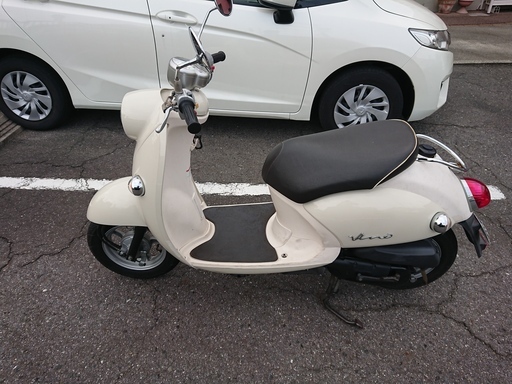 ヤマハVINO４ストFI　2073km　自賠21/9付