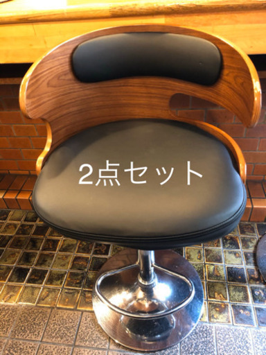 【2点】カウンターチェア②
