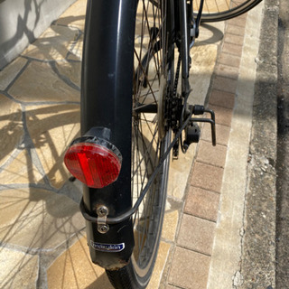 マルキン　レアルタシティ27インチ　オートライト　定価4万　クロスバイクの画像
