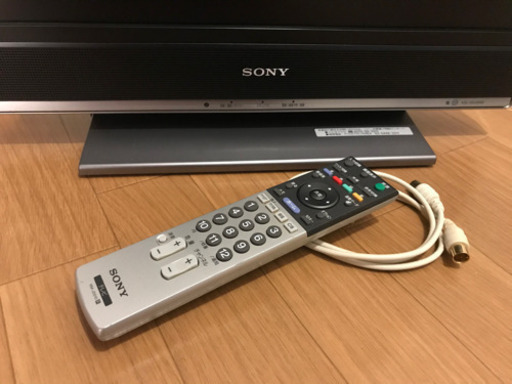 SONY BRAVIA 20型 [リモコン/ケーブル付き]