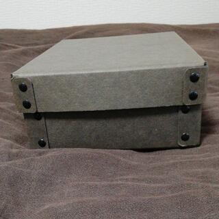 無印良品 硬質パルプボックス 浅型ハーフ フタ式の画像
