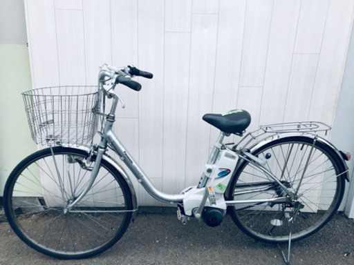 ①343番 Panasonic✨電動アシスト自転車✨ビビ・ENS63‼️