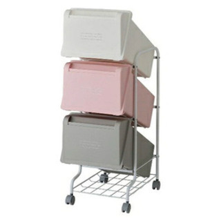 🌸新生活応援🌸リス株式会社　分別ダストボックス3段