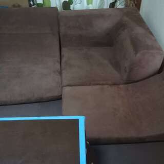 コーナーソファ　フロア　分割タイプの画像