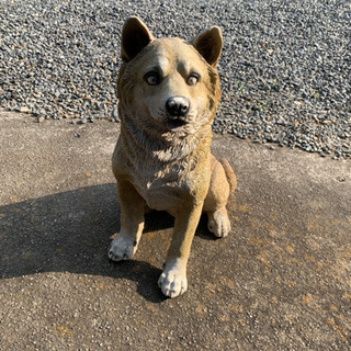 犬の置き物です！