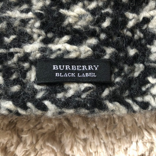 美品　バーバリー ブラックレーベル　ネックウォーマー　マフラーの画像
