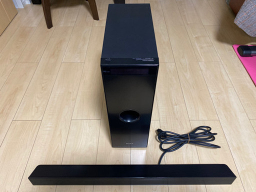 SONY  ホームシアターシステム HT-CT100 スピーカー ウーファー リモコン 取扱説明書付