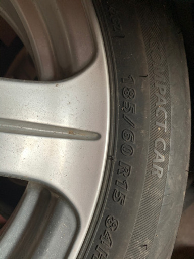 185/60R15▲ホイール付き！