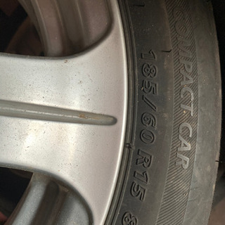 185/60R15▲ホイール付き！の画像