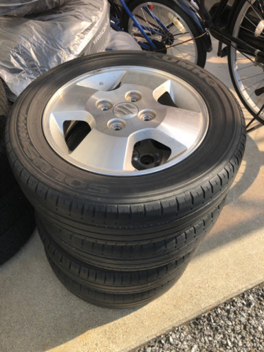 スズキ　純正タイヤ、ホイール　4本セット