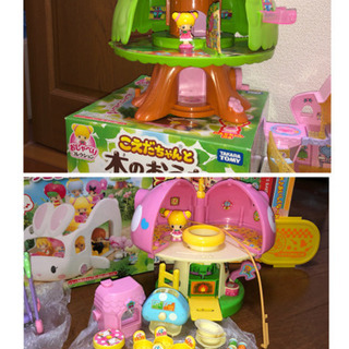 こえだちゃん 月のようちえん・森のようちえん 星のおうち等大量セット こえだちゃん 月のようちえん・森のようちえん 星のおうち等大量セット