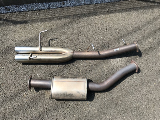 S15 シルビア用 デュアルマフラー S14にも？