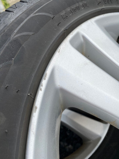 HONDA FIT RS GE8 純正アルミホイールとタイヤ