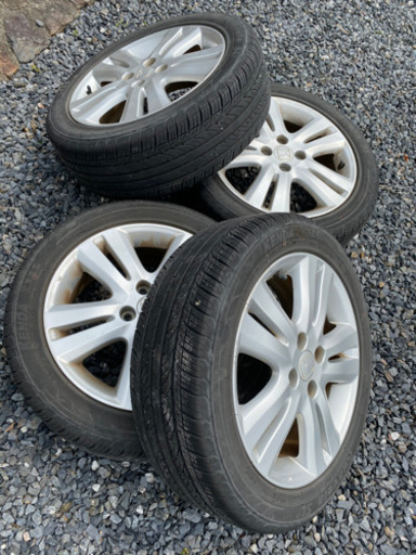 HONDA FIT RS GE8 純正アルミホイールとタイヤ