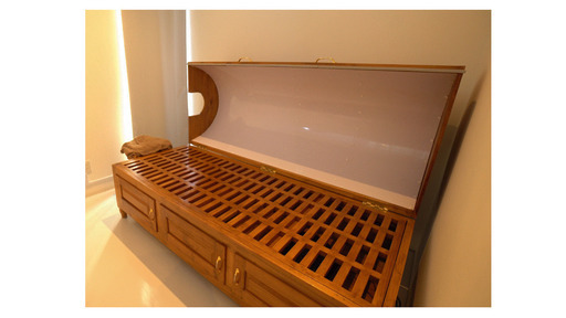 個人用サウナにも最適。アーユルヴェーダサロン様には絶対おすすめの逸品です。