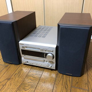 【ジャンク品】ONKYOミニコンポ、スピーカー