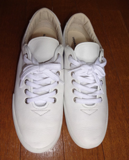 マカロニアン メンズレザースニーカー