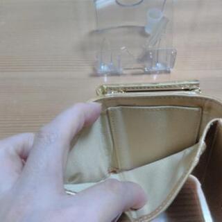 レディース 牛革三つ折財布の画像