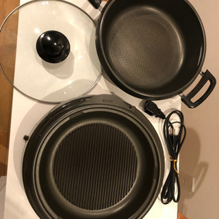⭐️東芝 グリル鍋HGN-6D⭐️鍋物も焼肉も1台で出来ます❗️