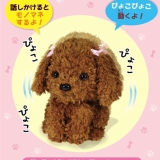 まねっこトイプードル🐶の画像