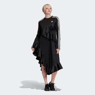 【新品未使用】adidas アシンメトリー　ワンピース　ドレス　...