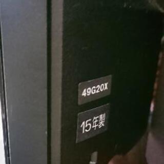 2015年製REGZA49インチ液晶テレビの画像