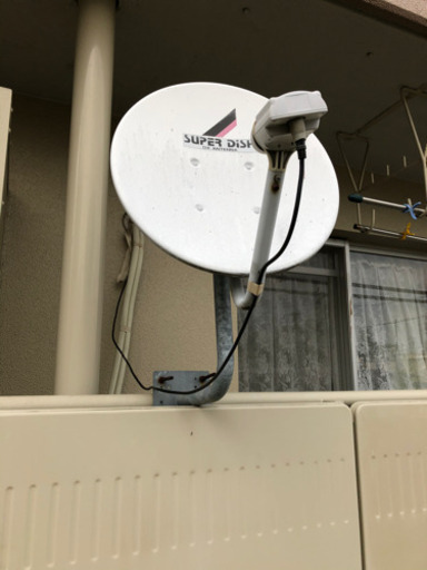 CSアンテナ　45形アンテナスカパー