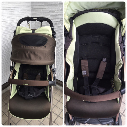 値下げ中☆コンビ☆上級モデル ベビーカー ディアクラッセ オート4キャス XZ-600